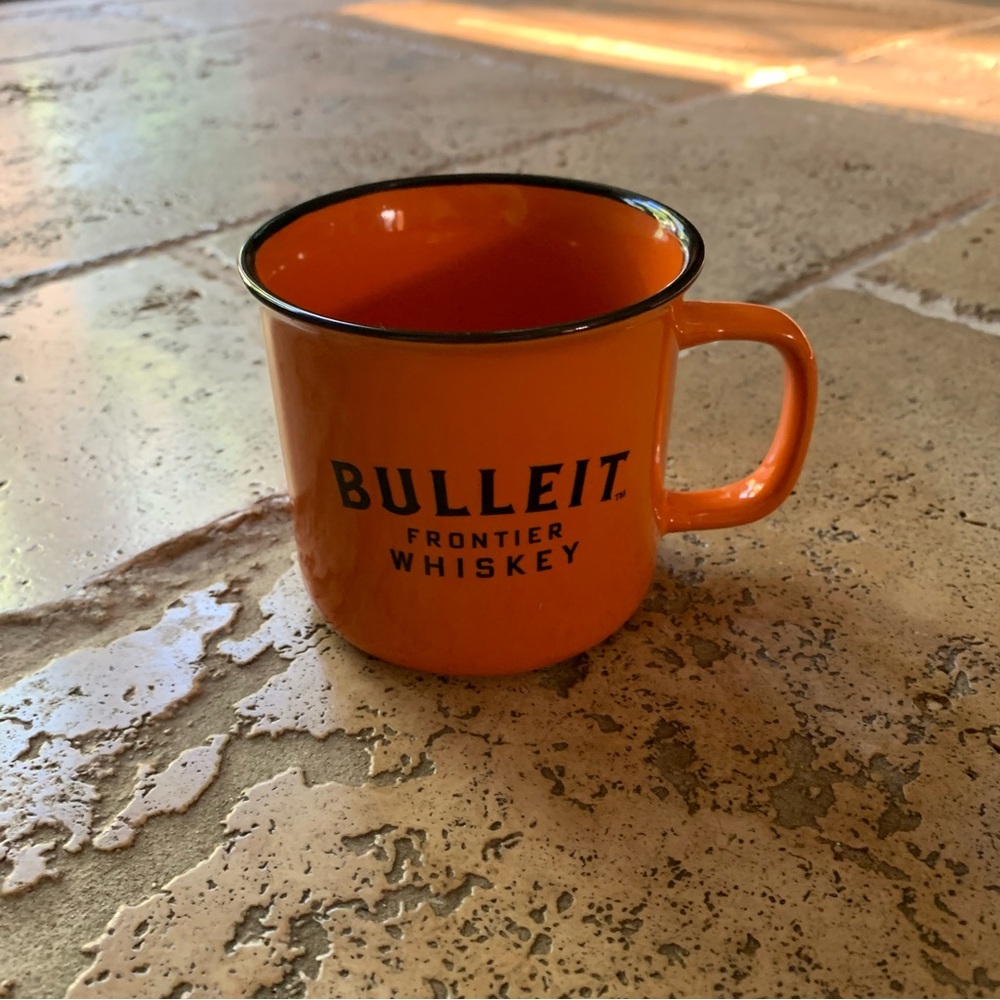 Bulleit Frontier Whiskey Camp Mug NEW